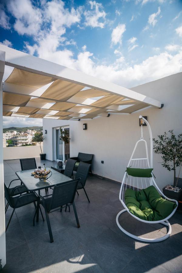 Home Sweet Home - Big Balcony With Great View كيساموس المظهر الخارجي الصورة