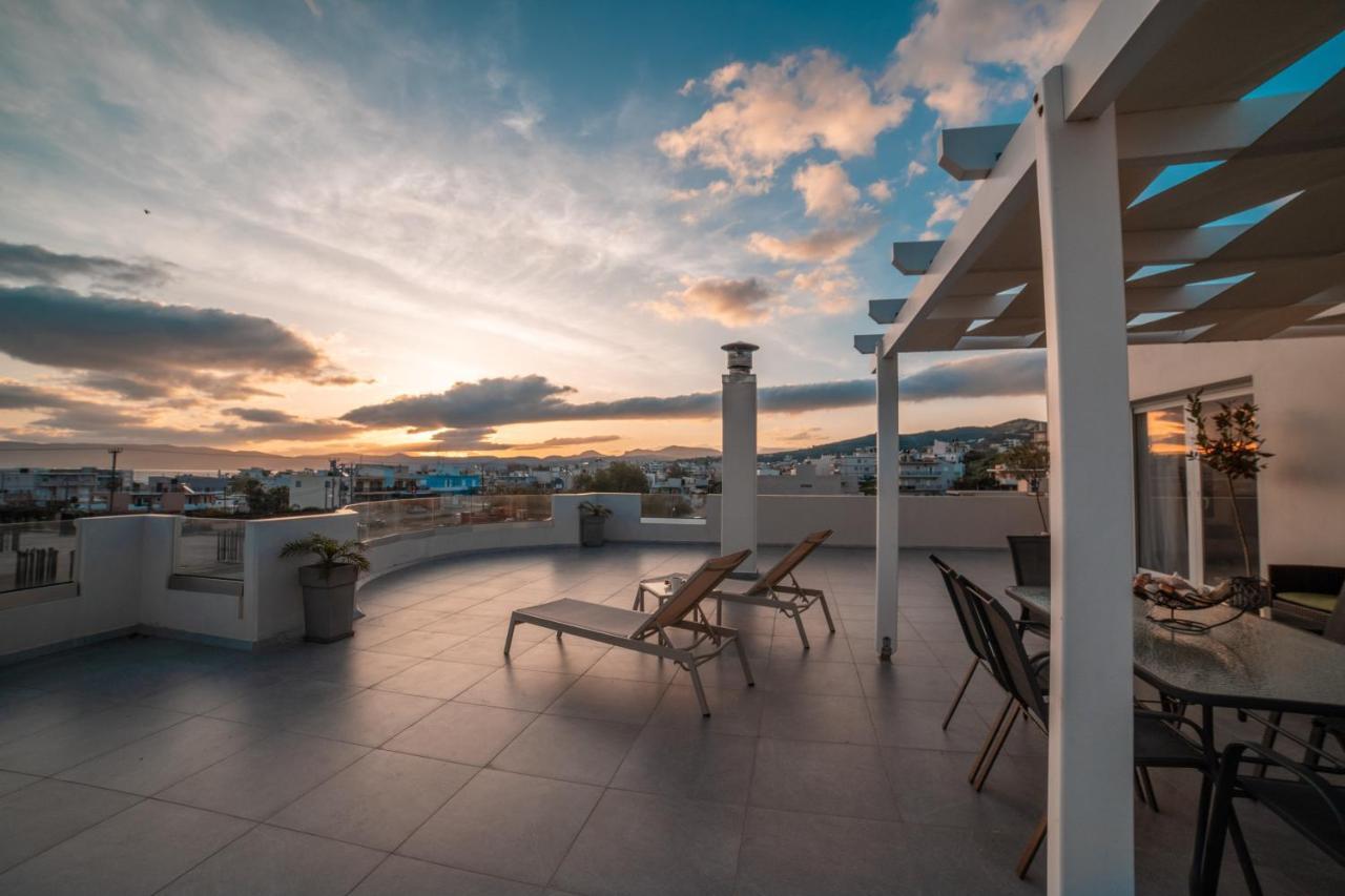 Home Sweet Home - Big Balcony With Great View كيساموس المظهر الخارجي الصورة