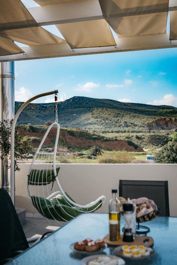 Home Sweet Home - Big Balcony With Great View كيساموس المظهر الخارجي الصورة