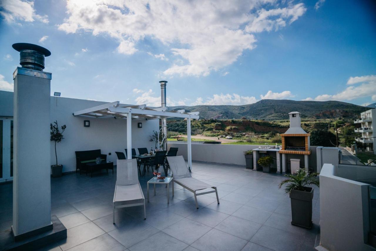 Home Sweet Home - Big Balcony With Great View كيساموس المظهر الخارجي الصورة