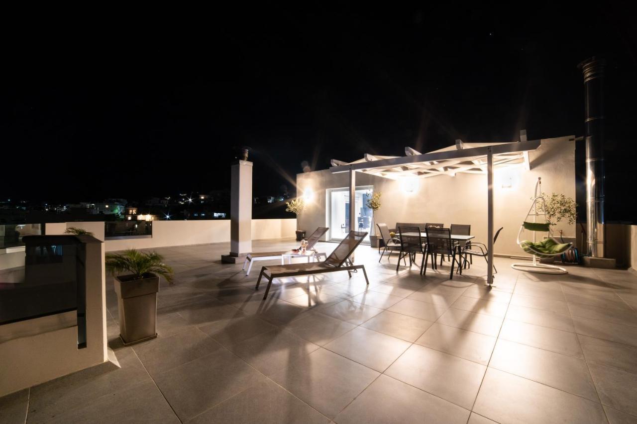 Home Sweet Home - Big Balcony With Great View كيساموس المظهر الخارجي الصورة