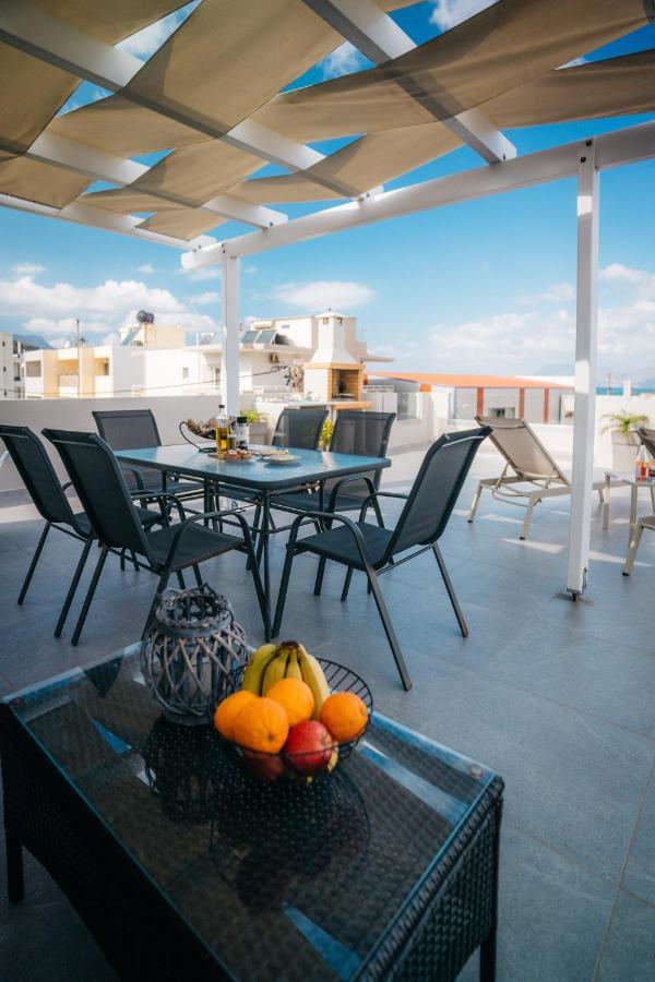 Home Sweet Home - Big Balcony With Great View كيساموس المظهر الخارجي الصورة