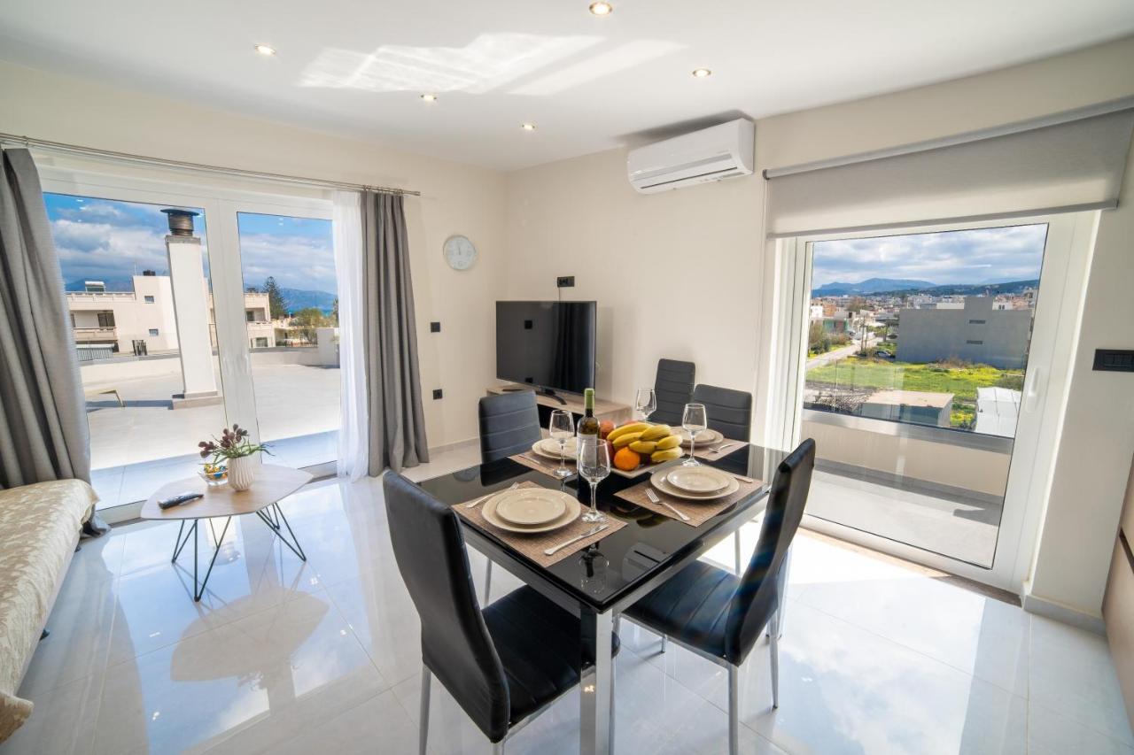 Home Sweet Home - Big Balcony With Great View كيساموس المظهر الخارجي الصورة