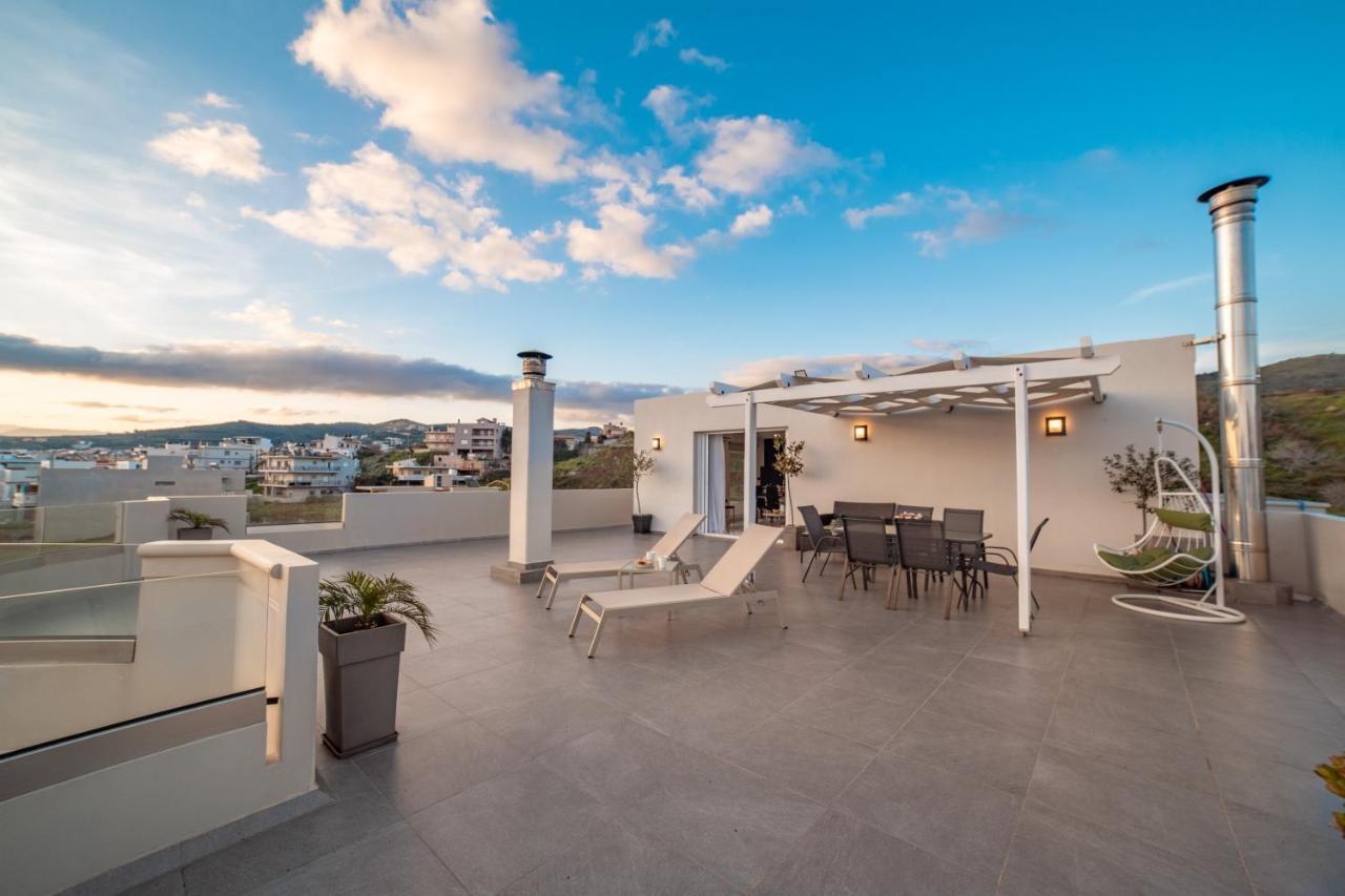 Home Sweet Home - Big Balcony With Great View كيساموس المظهر الخارجي الصورة